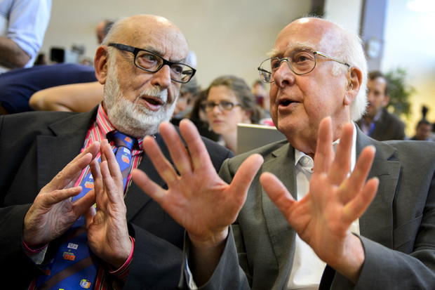 Higgs wins physics Nobel with Englert for work on particle